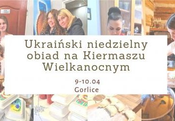 Ukraiński obiad podczas Kiermaszu Wielkanocnego!
