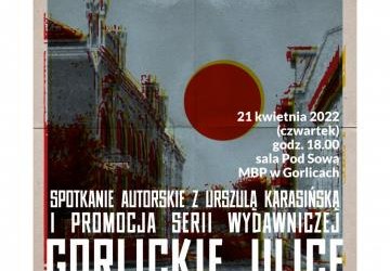 Plakat zapraszający na wydarzenie.