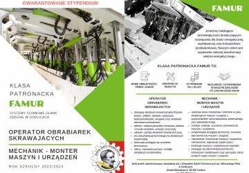 Rusza nabór do klasy patronackiej firmy Famur