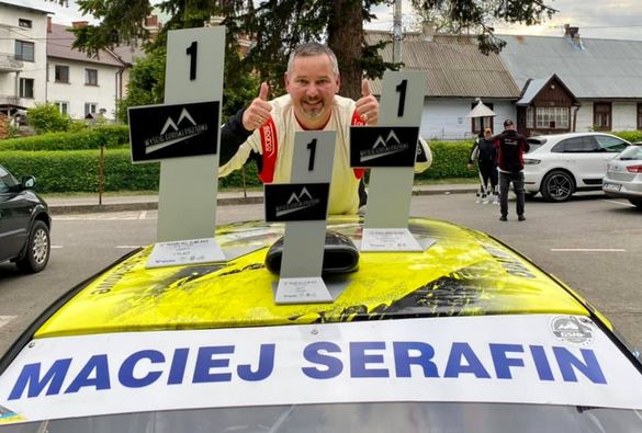 Maciej Serafin ponownie na podium