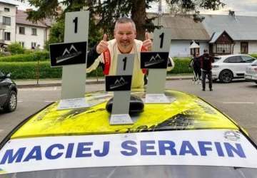 Maciej Serafin ponownie na podium