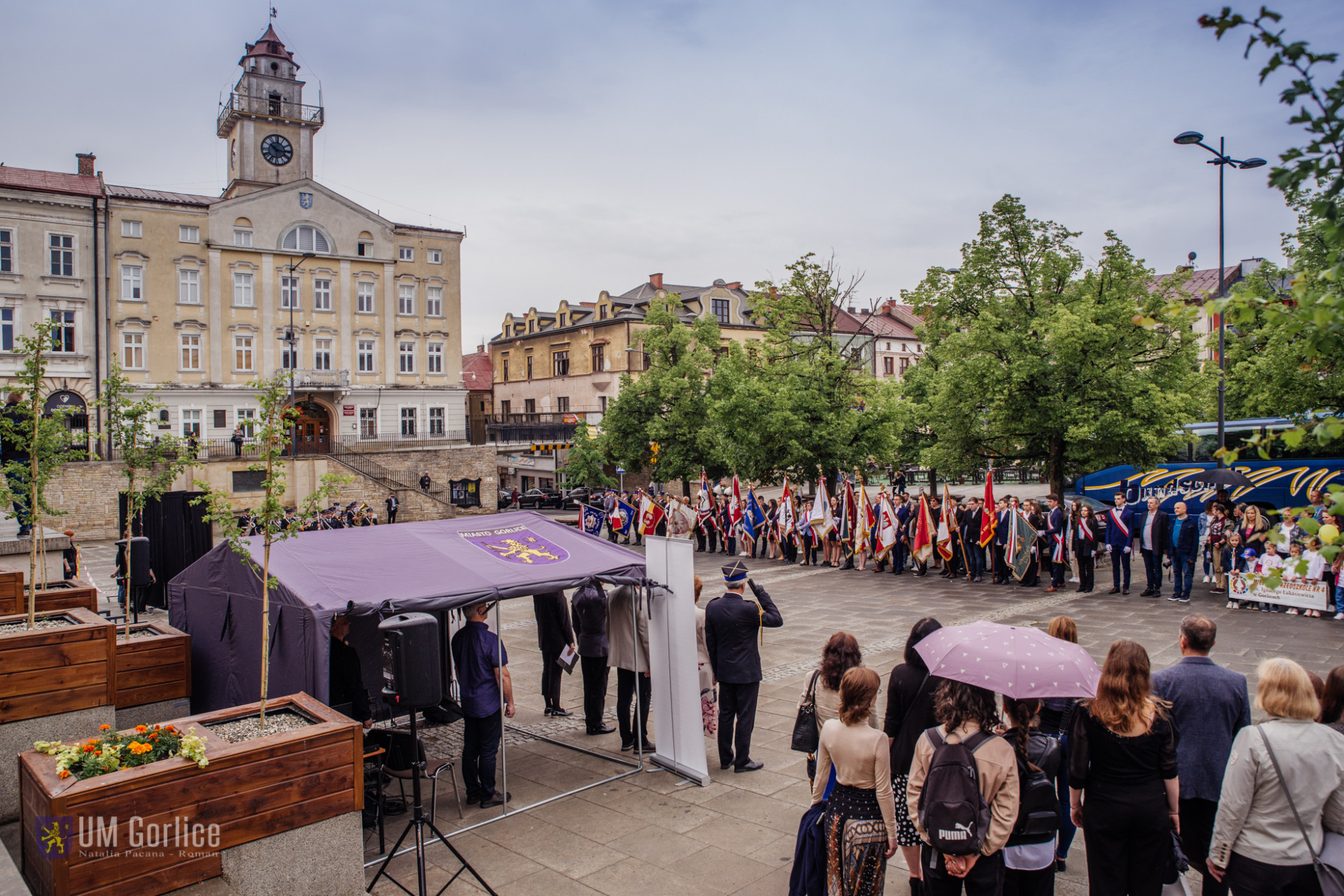 Zakończenie Szkolnego Kongresu Naftowego na gorlickim Rynku