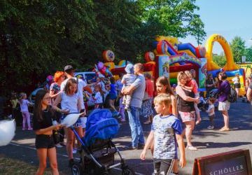Piknik z okazji Dnia Dziecka przy ul. Batorego