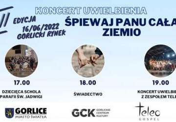 Śpiewaj Panu cała Ziemio – koncert Teleo na gorlickim Rynku