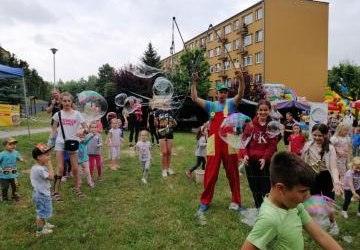 Piknik z okazji Dnia Dziecka na Osiedlu Korczak
