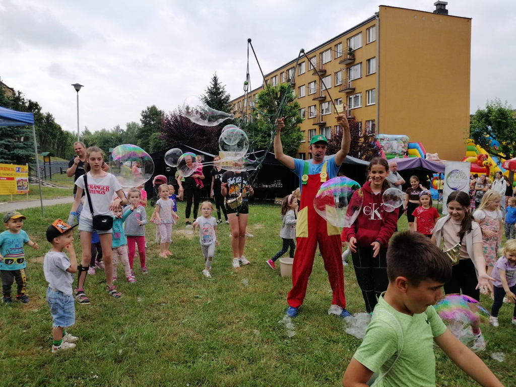 Piknik z okazji Dnia Dziecka na Osiedlu Korczak