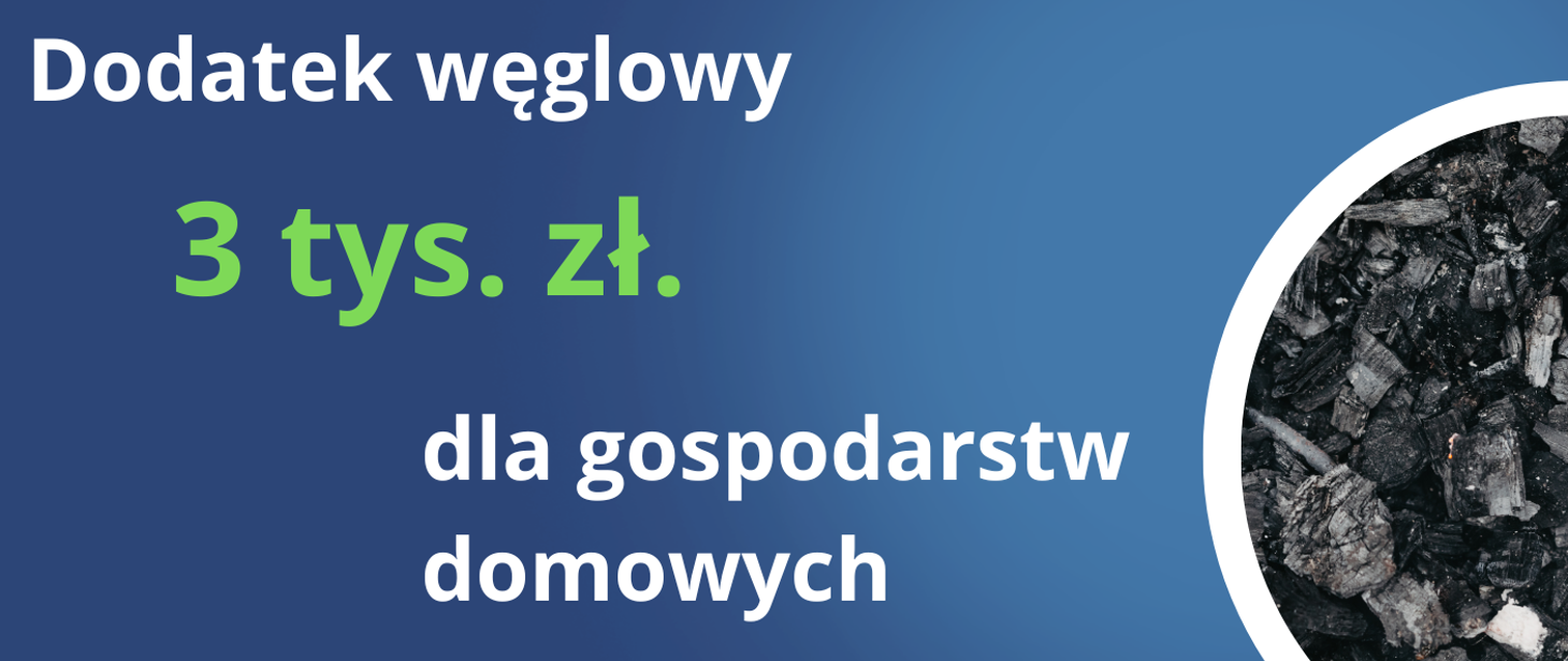 Informacja w sprawie dodatku węglowego