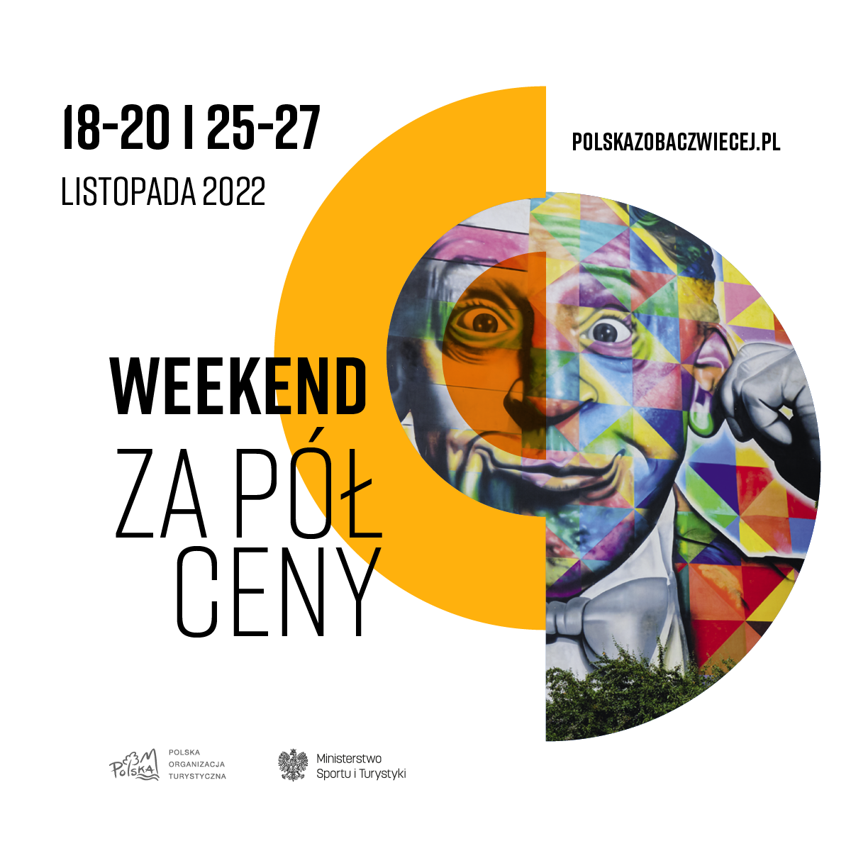 Plakat zapraszający do udziału w akcji.