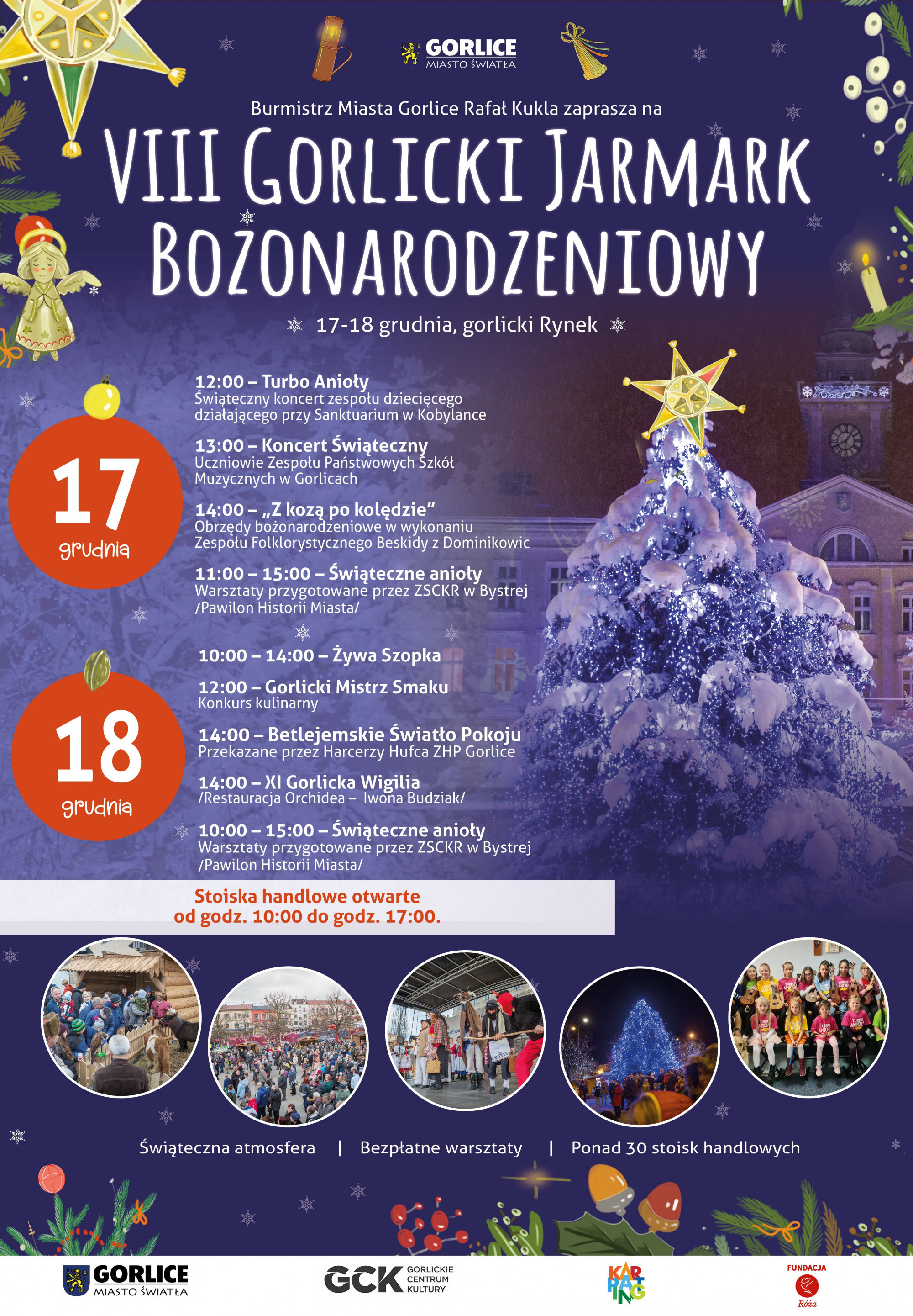 VIII Gorlicki Jarmark Bożonarodzeniowy już w najbliższy weekend!