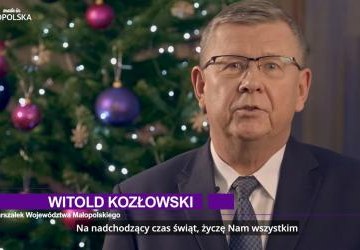 Życzenia świąteczne Marszałka Małopolski