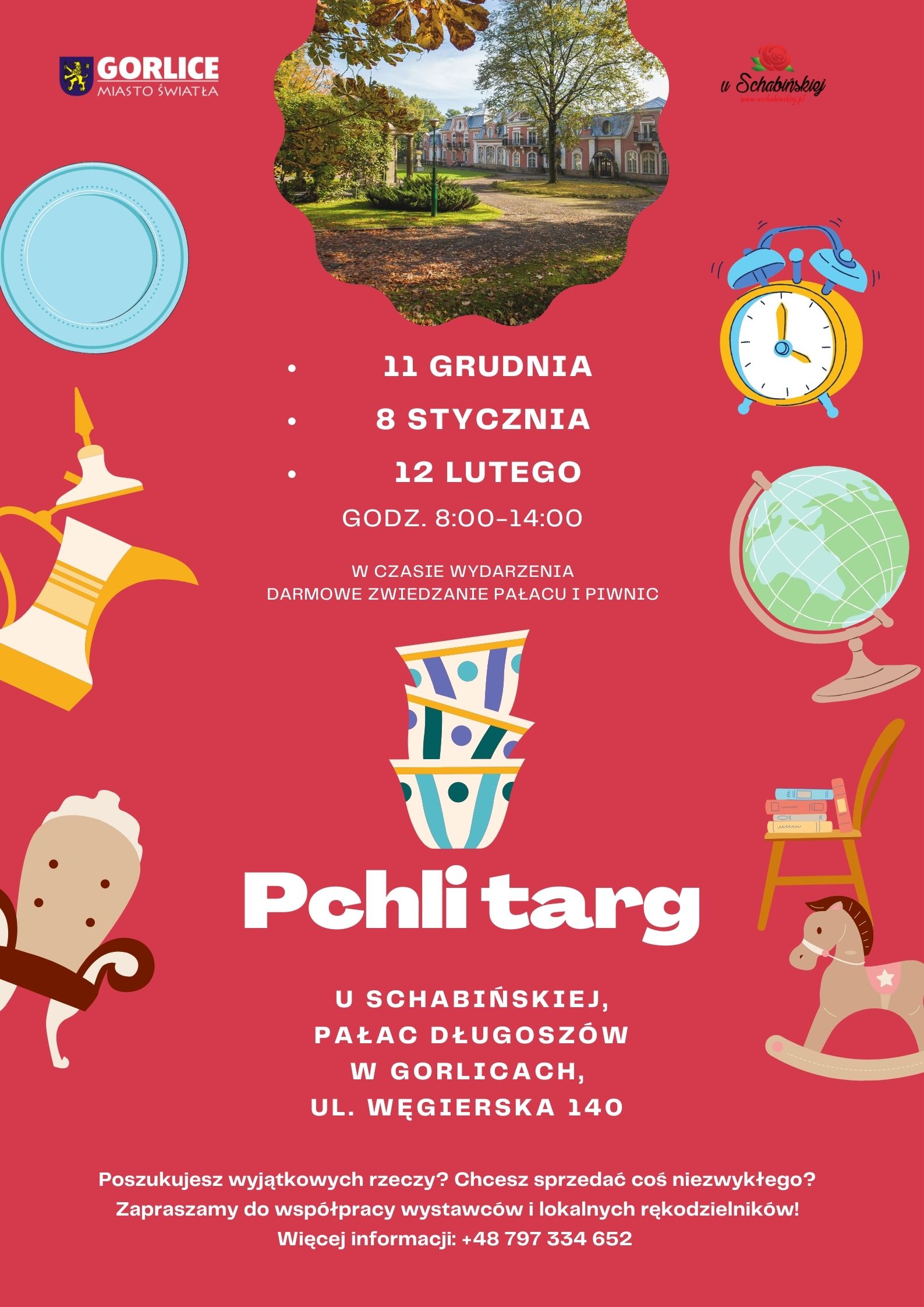 Zbliża się Pchli Targ w Pałacu Długoszów