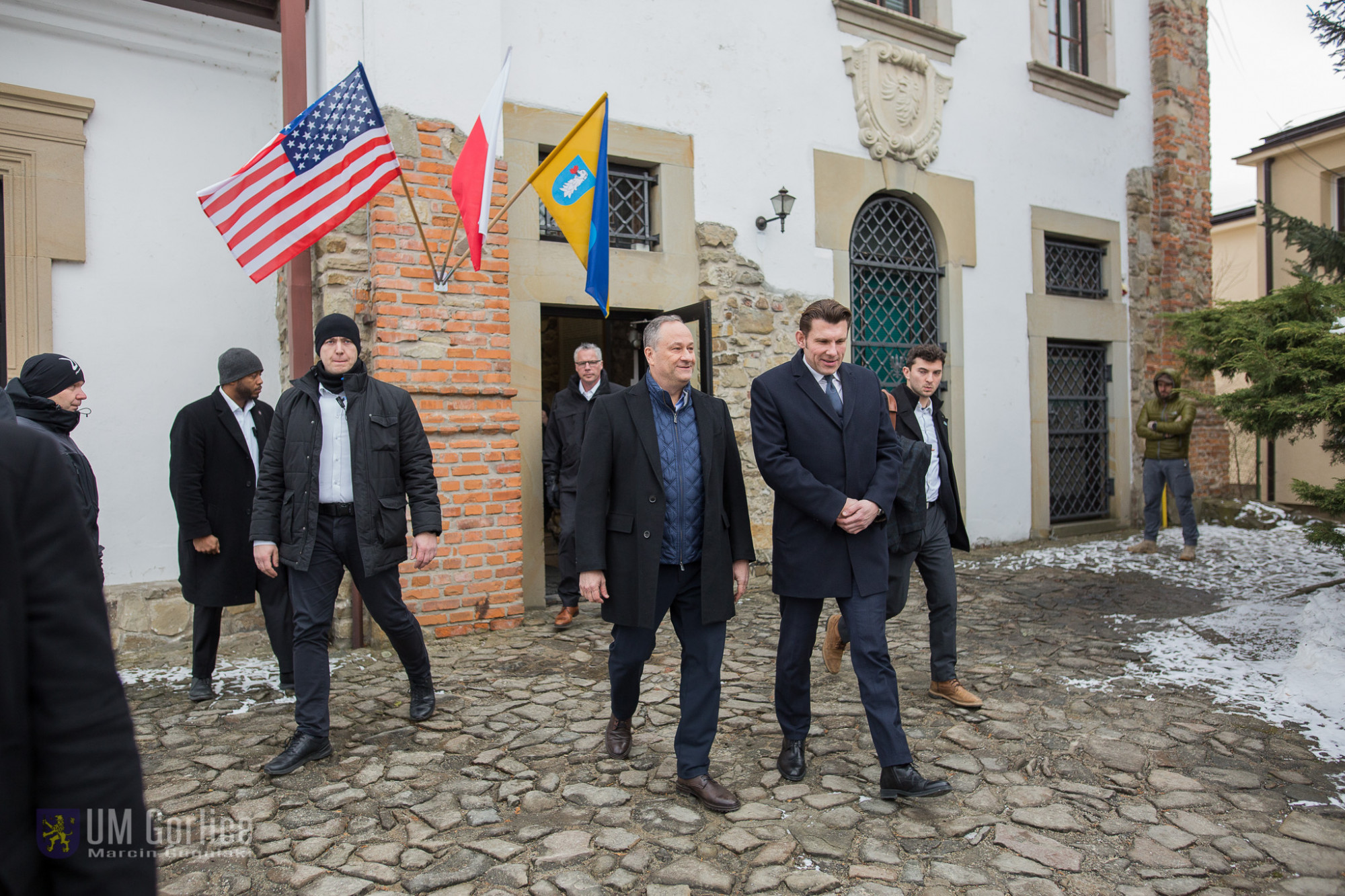 Douglas Emhoff odwiedził Gorlice Douglas Emhoff odwiedził Gorlice