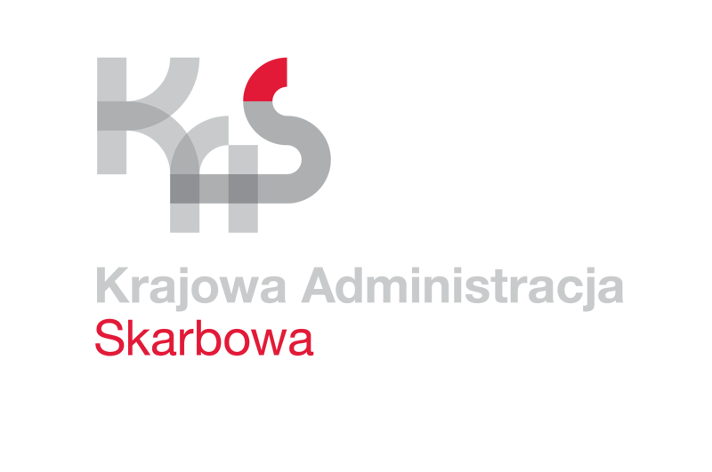 Logotyp Krajowej Administracji Skarbowej.