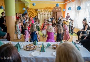 Spotkanie karnawałowe w Miejskim Przedszkolu nr 4