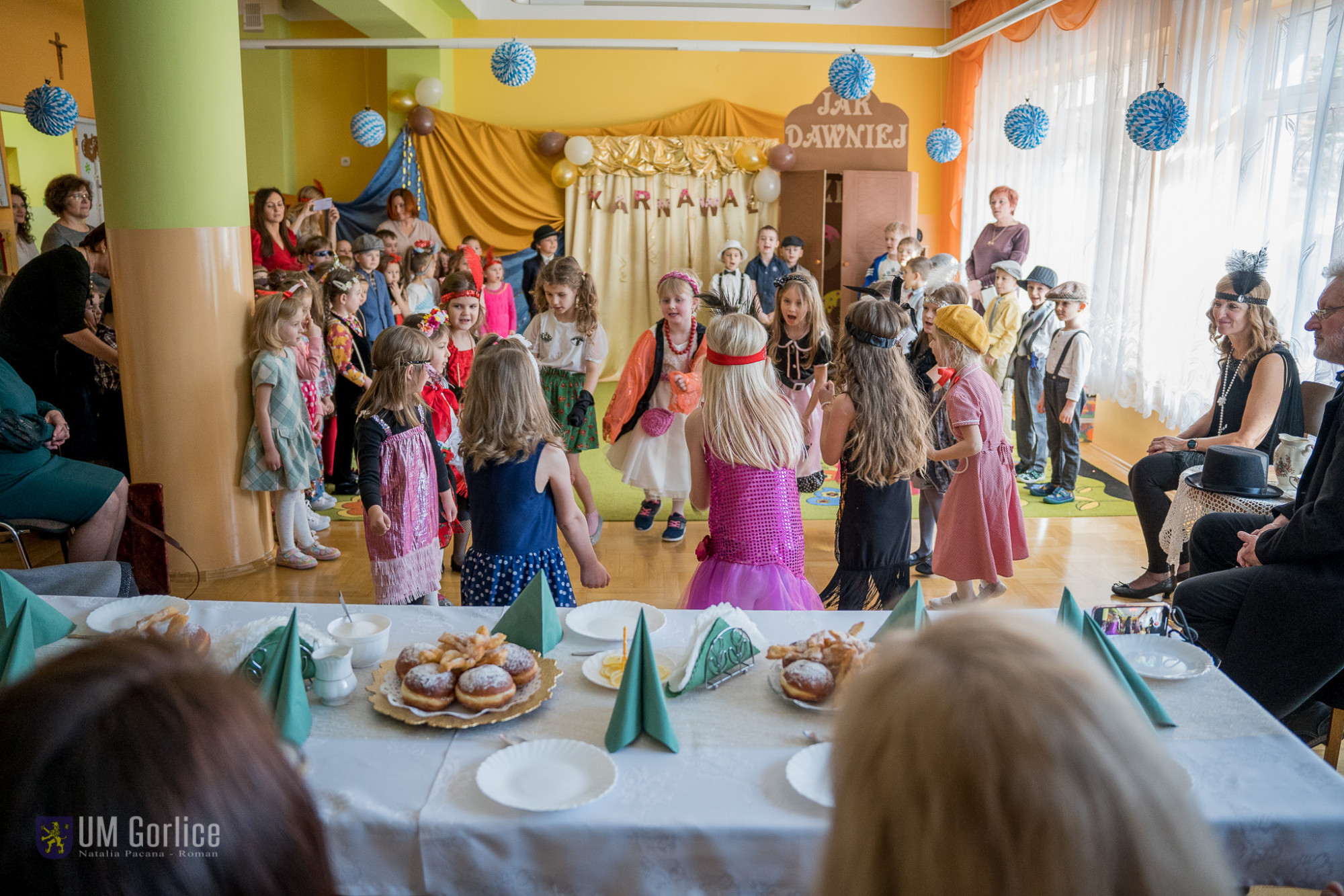 Spotkanie karnawałowe w Miejskim Przedszkolu nr 4