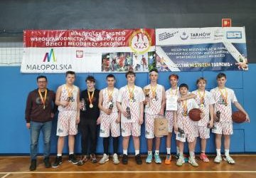 Drużyna gorlickiej Jedynki Mistrzem Małopolski w koszykówce!