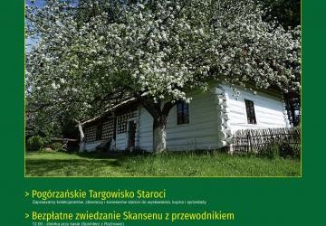 plakat Majówki w Skansenie Wsi Pogórzańskiej w Szymbarku