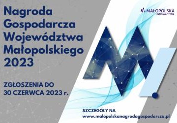 Nagroda Gospodarcza Województwa Małopolskiego - baner