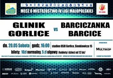 plakat meczu