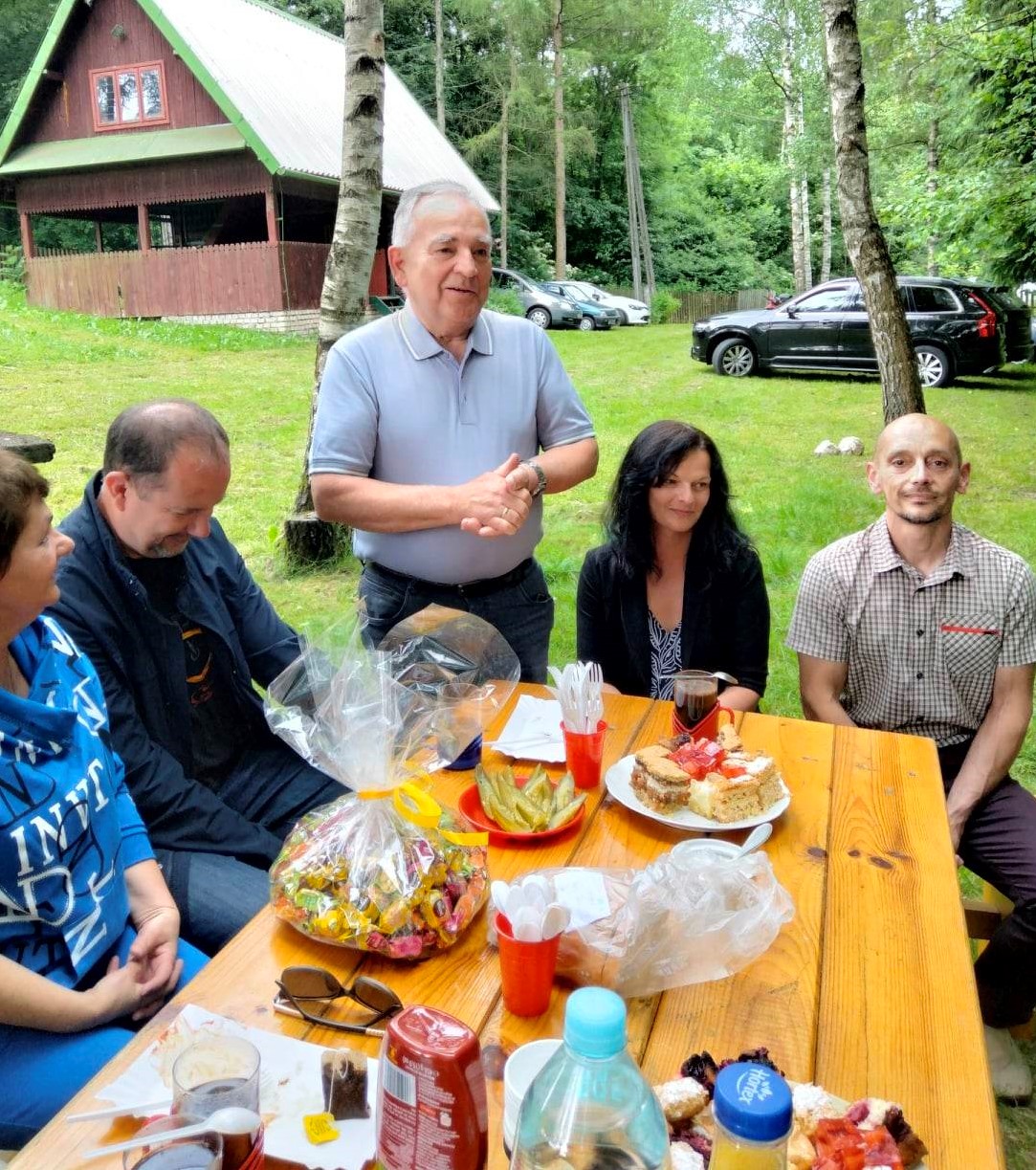 Aleksander Augustyn i Wojciech Zapłata na spotkaniu