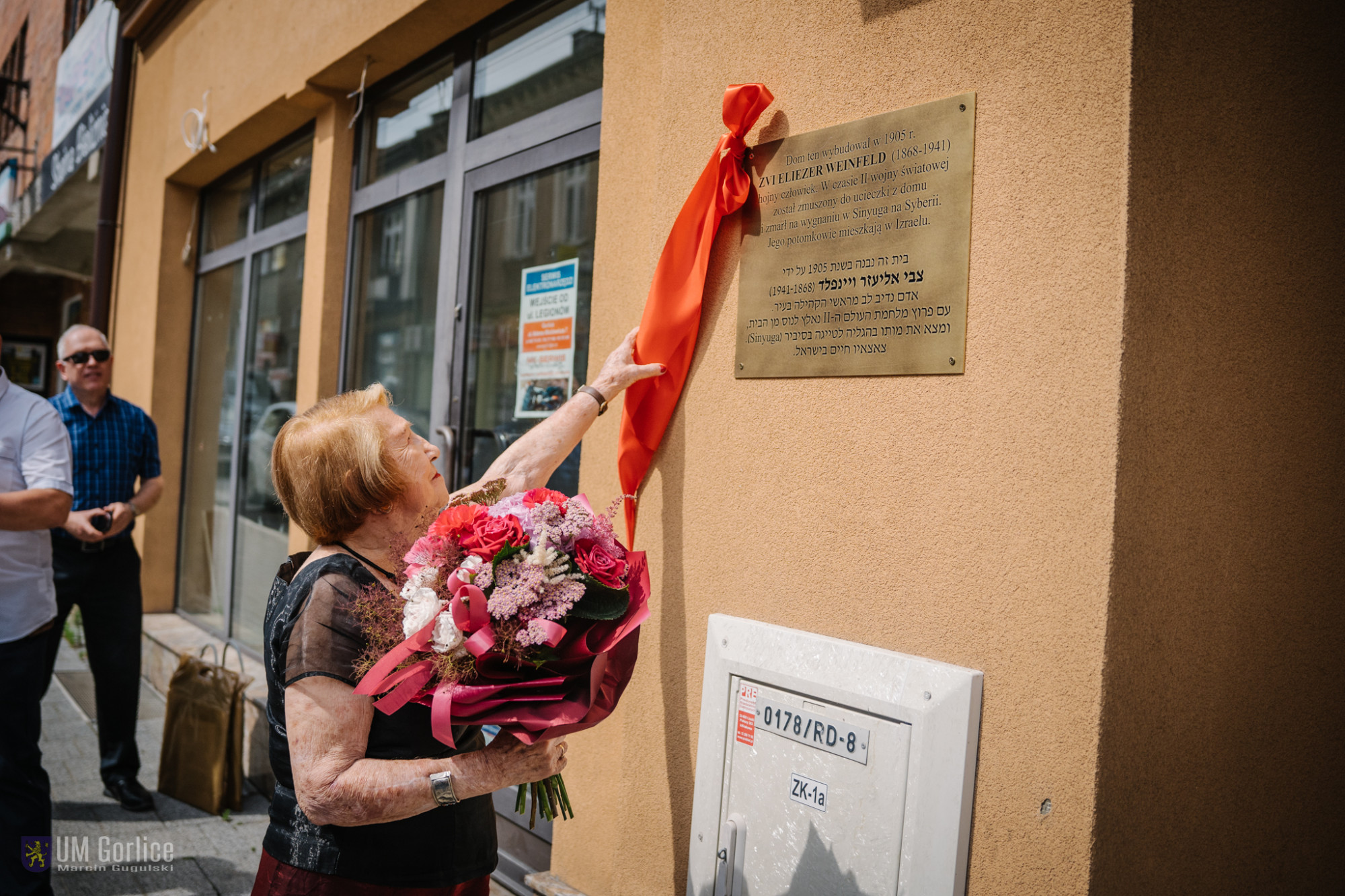 Na budynku przy ul. Mickiewicza odsłonięto pamiątkową tablicę