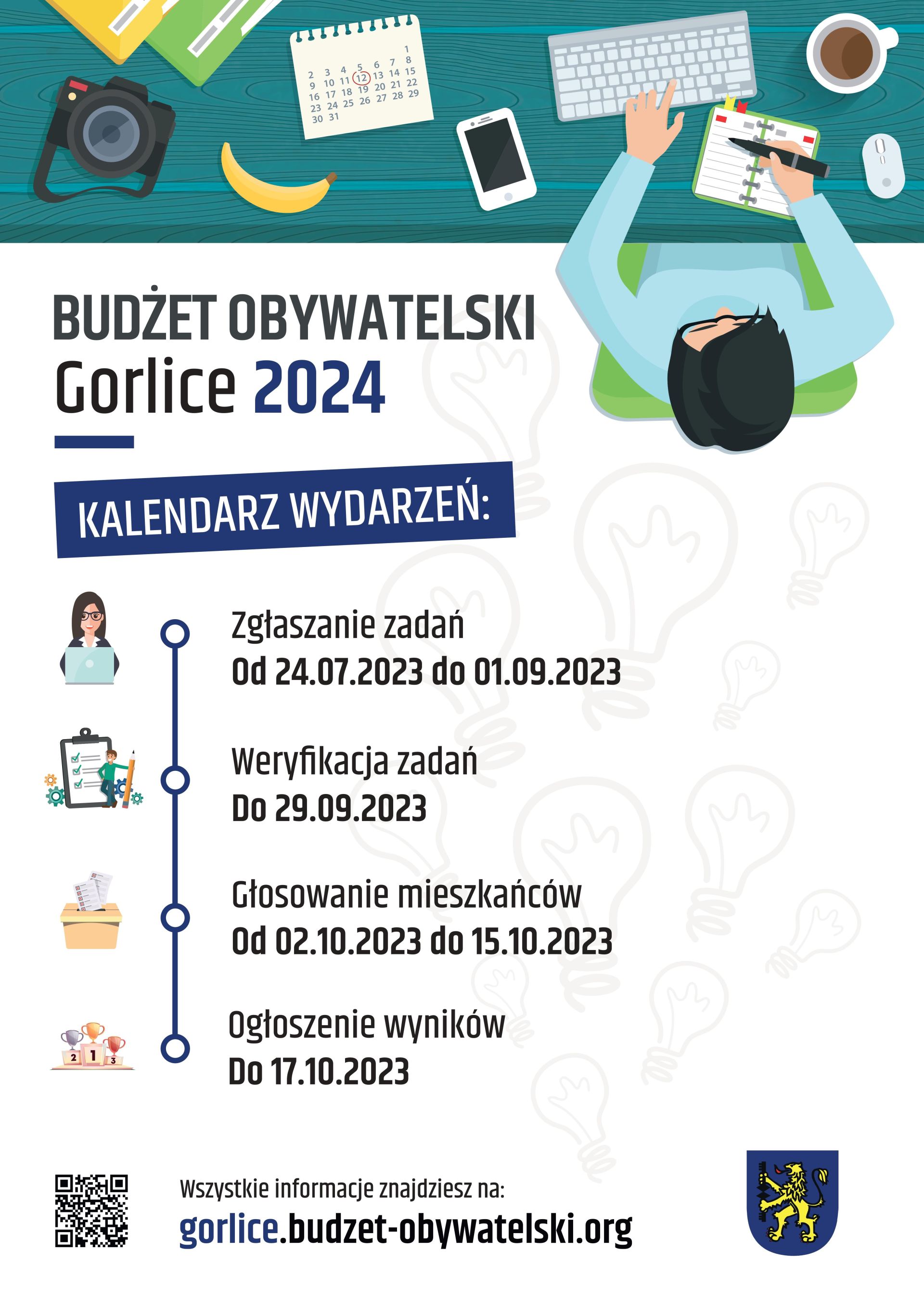 Nie przegap – trwa składanie projektów do 11. edycji budżetu obywatelskiego Miasta Gorlice!