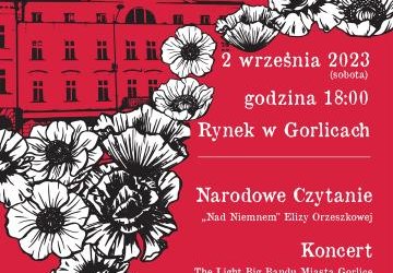 Plakat z programem wydarzenia.