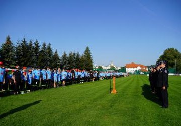 Młodzieżowe Drużyny Pożarnicze na I Zlocie w Gorliocach