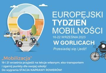 Baner na Eurpejski Tydzień Mobilności.