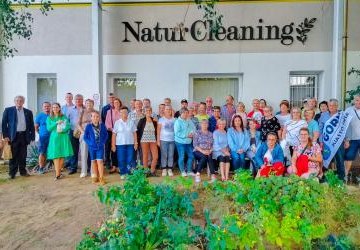 uczestnicy wyjazdu do Nyiregyhazy w ramach projektu 