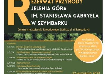 Konferencja „Rezerwat przyrody Jelenia Góra im. Stanisława Gabryela w Szymbarku”