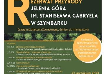 Plakat z programem wydarzenia.