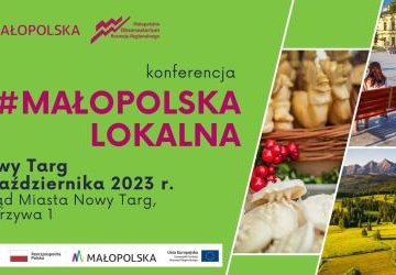 baner konferencji #Małopolska lokalna