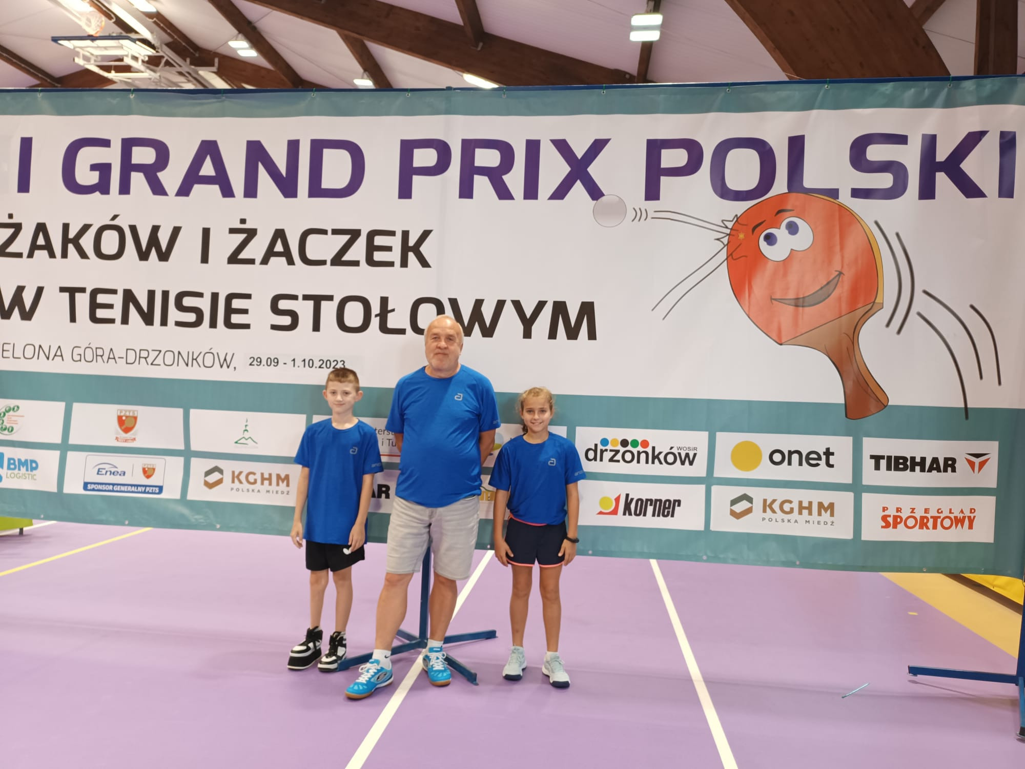 Sukces zawodników z Gorlic na I Grand Prix Polski w tenisie stołowym!