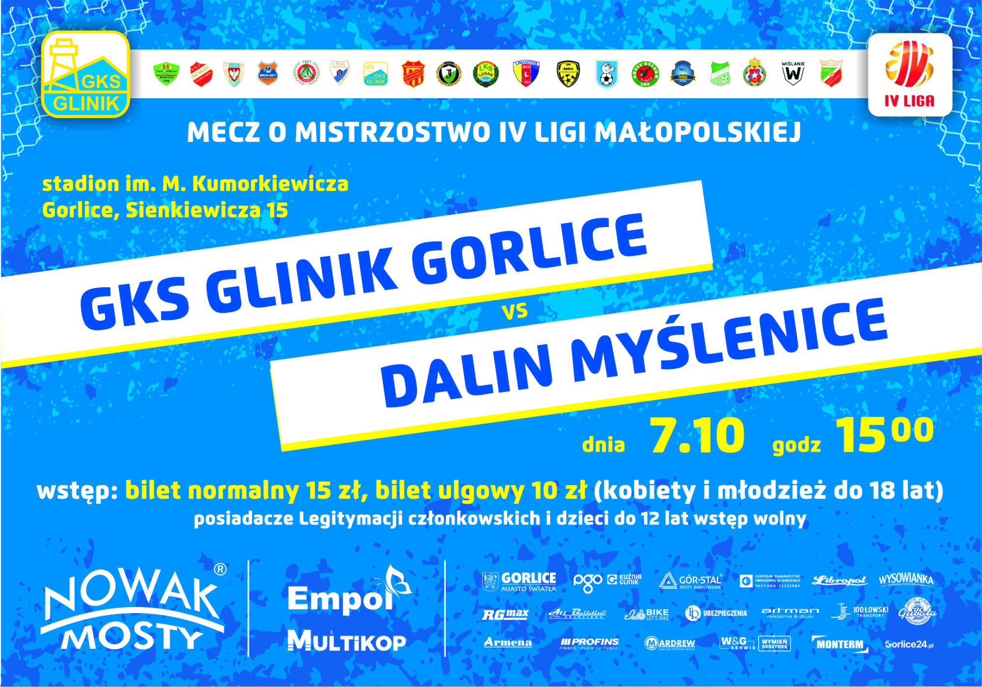 GKS Glinik Gorlice & KS Dalin Myślenice