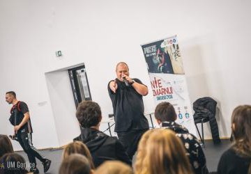 Profilaktyka w rytmie hip-hopu, czyli RYMcerze w gorlickim „Sokole”!