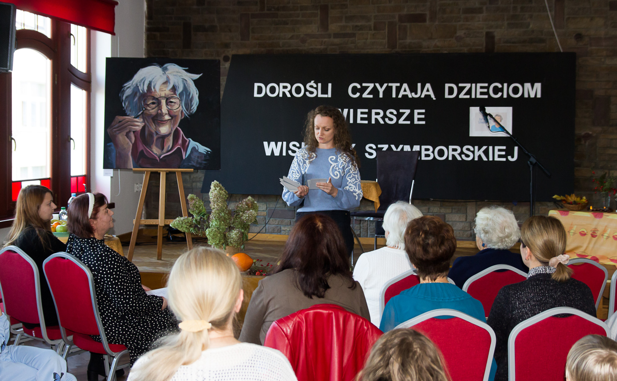 Dorośli czytają dzieciom - wiersze Wisławy Szymborskiej w TPD