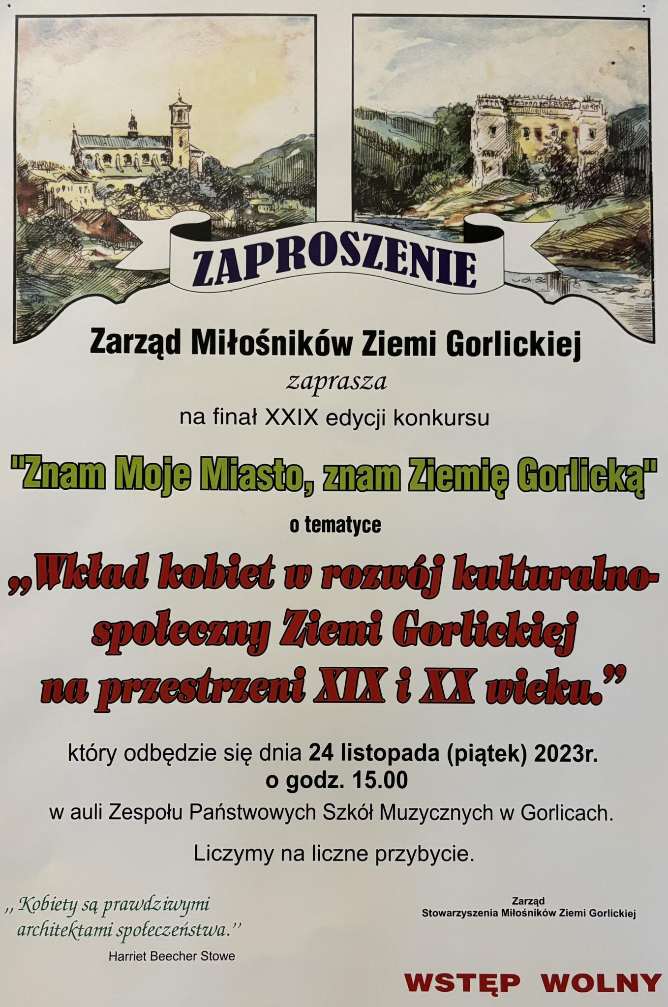 plakat wydarzenia