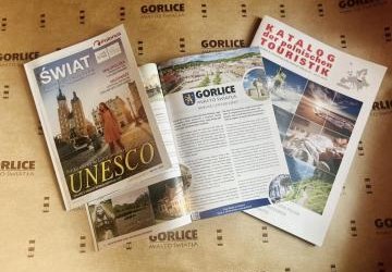 O Gorlicach w magazynie Świat Podróże Kultura i katalogu Der polinschen TOURISTIK!