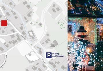Parkuj odpowiedzialnie pod lokalną atrakcją