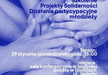Szkolenie dotyczące aplikowania na Projekty Solidarności