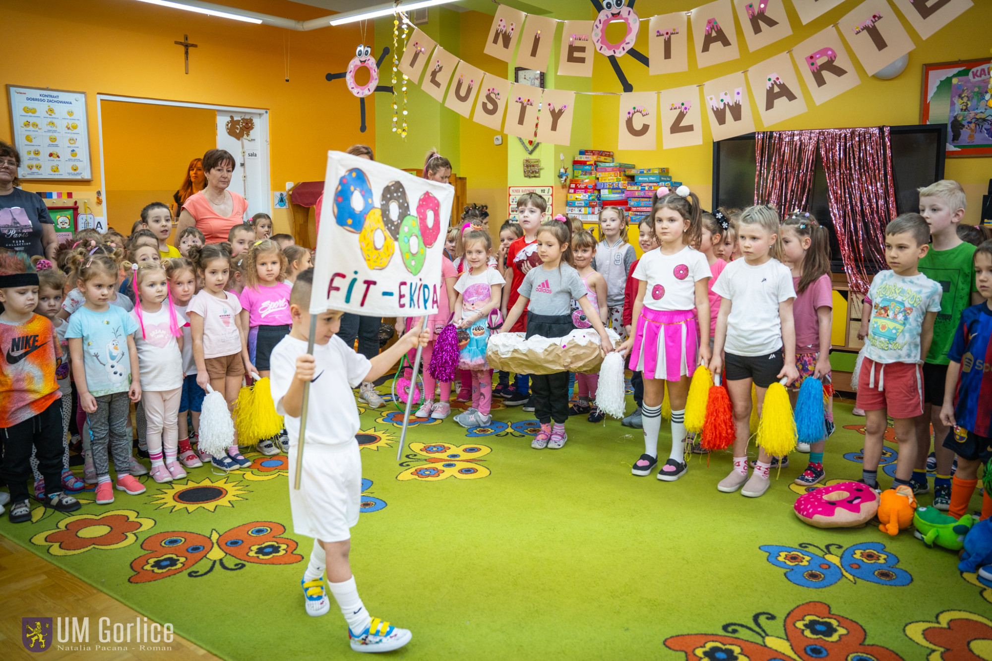 „Sportowy pączek” w Miejskim Przedszkolu nr 4