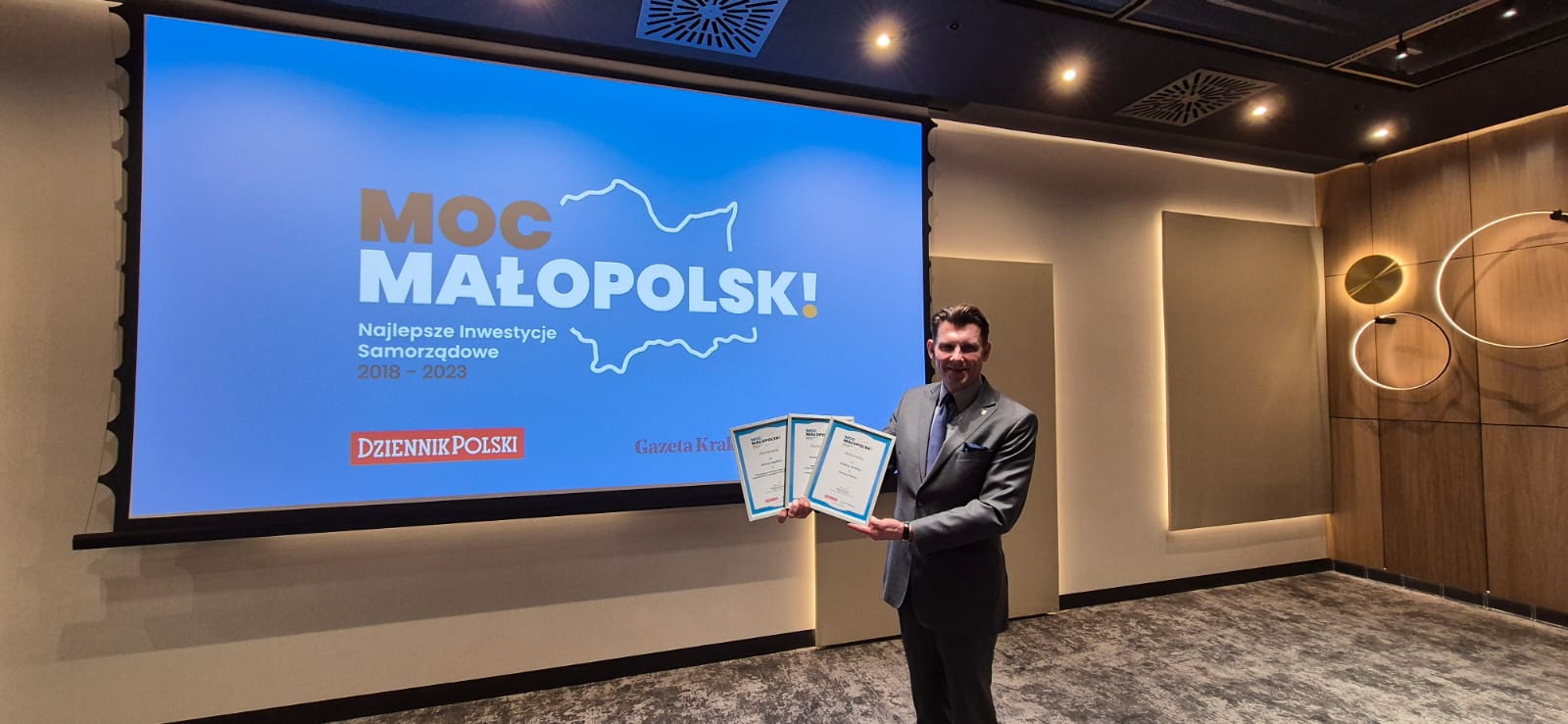 „Inwestycyjna Moc Małopolski” – aż 3 wyróżnienia dla Miasta Gorlice!