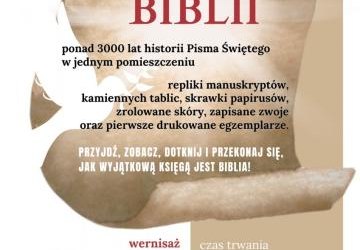 Plakat zapraszający na wystawę.