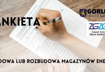 Ankieta dotycząca zainteresowania uczestnictwem mieszkańców w projekcie budowy lub rozbudowy magazynów energii