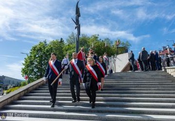 Pomnik Tysiąclecia Państwa Polskiego - Obchody Międzynarodowego Święta Pracy