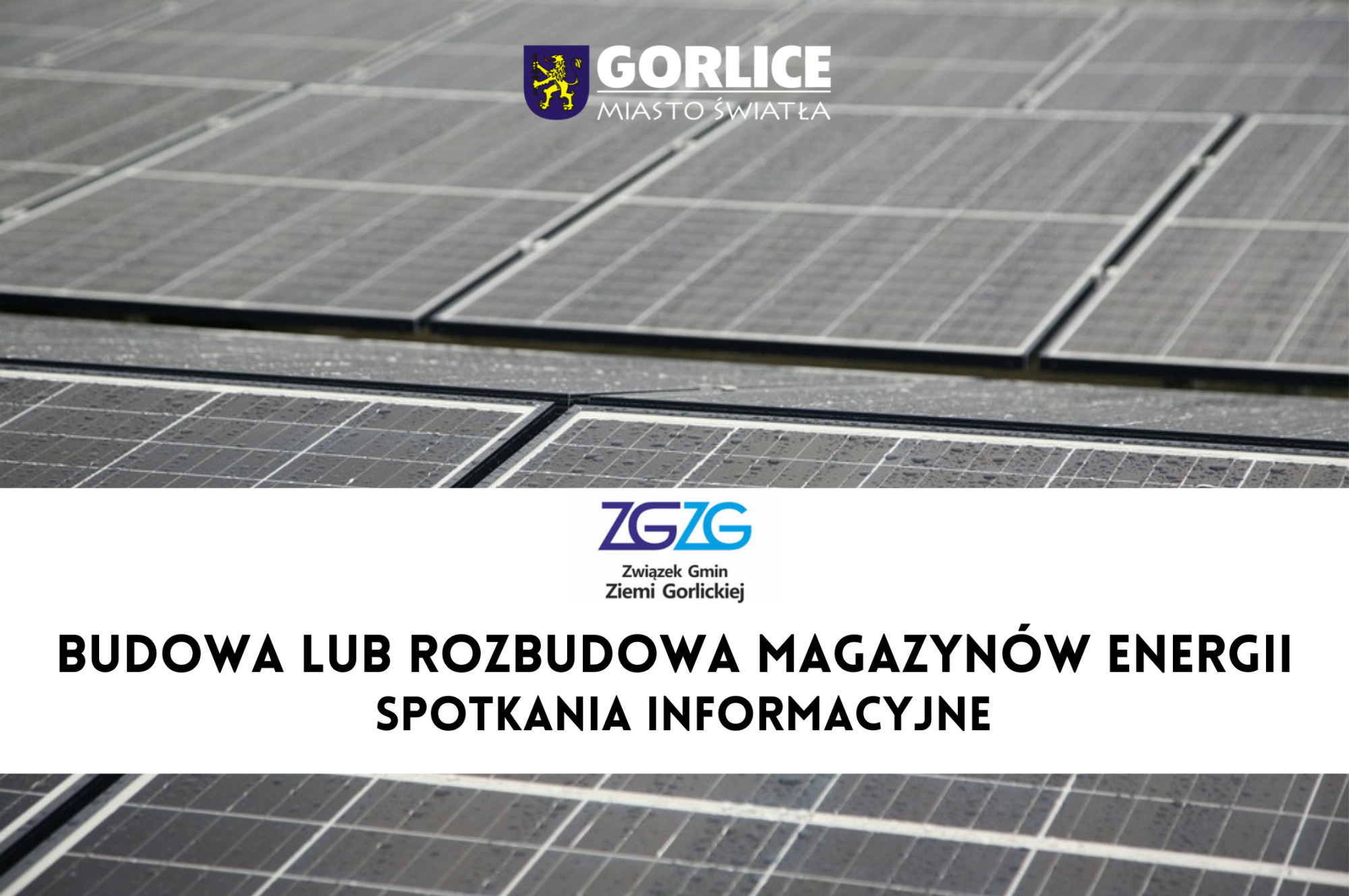 Magazyny energii – spotkania informacyjne