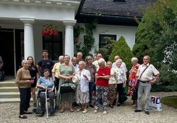 Seniorzy w Lusławiach.