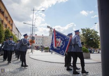 Uroczyste obchody Święta Policji na gorlickim Rynku