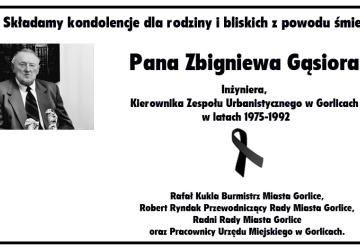 Zmarł Zbigniew Gąsior